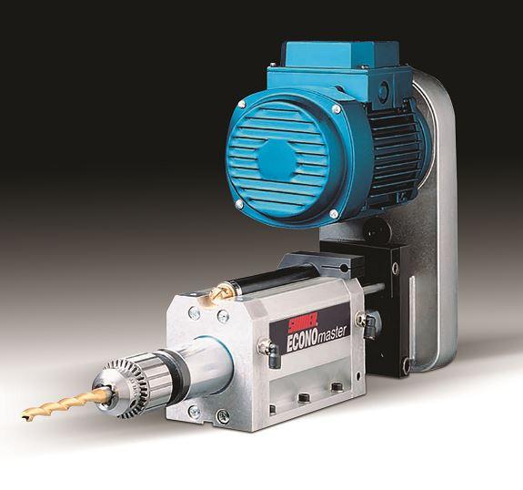 Suhner ECONOmaster drilling unit features an adjustable total stroke up ...