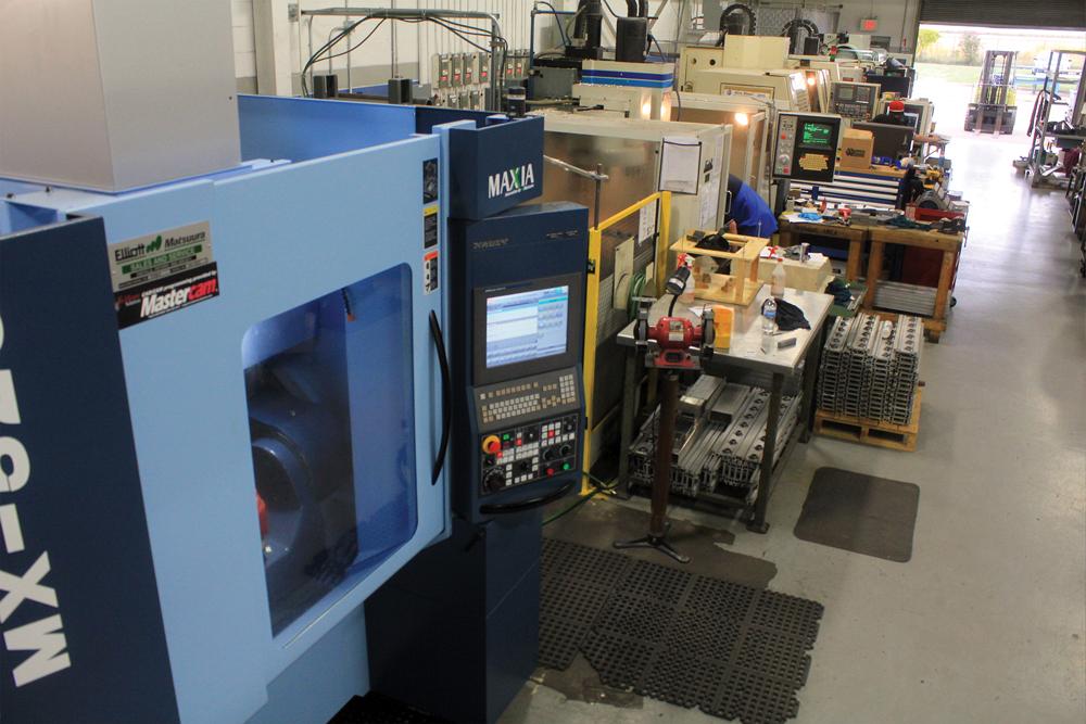 Equipment in Valiant shop is used to train student in he CMTS program.