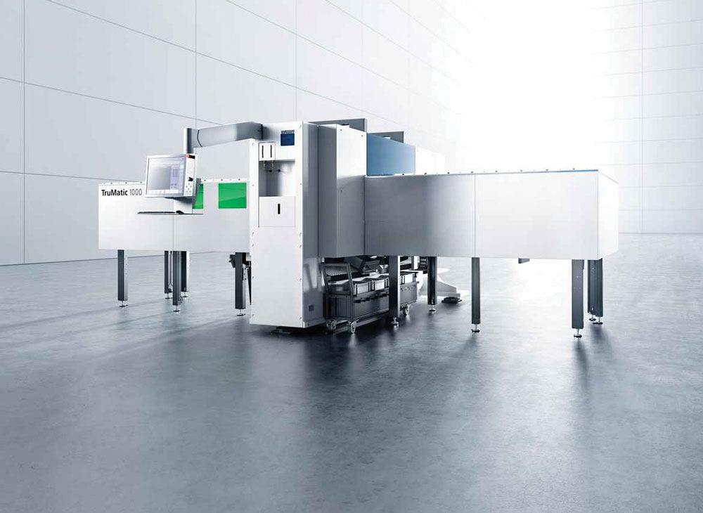 Trumatic Machine The added benefits of punch/laser combination machines
