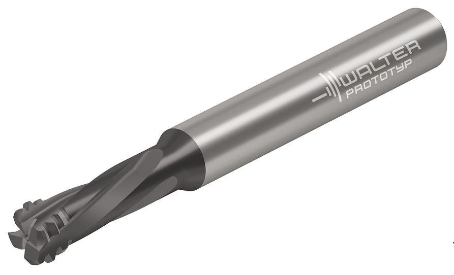 Cutter combines core-hole drilling, chamfering, and threading in one tool