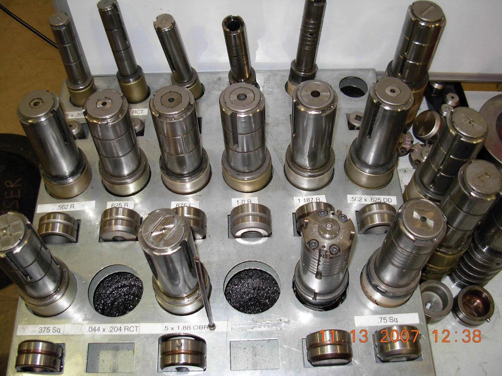 Time for a punch tooling reorg?