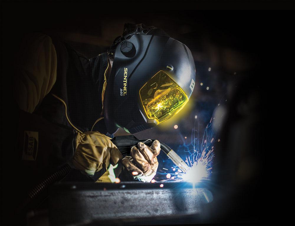ESAB welding helmet
