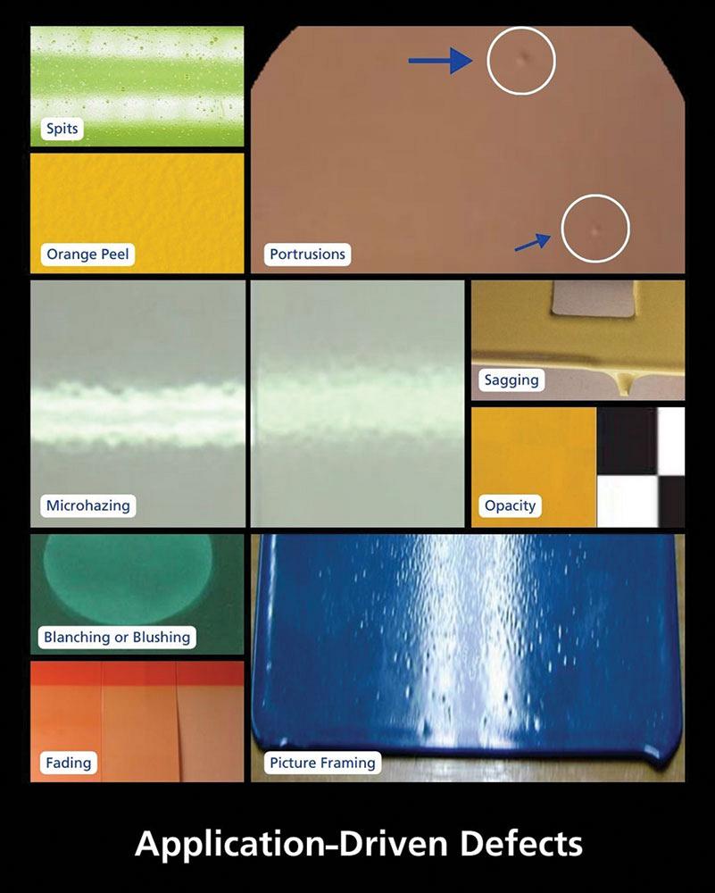 Troubleshooting powder coating defects