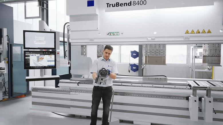 The latest generation of TRUMPF's TruBend 8000 series