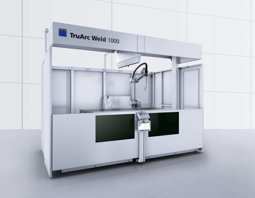 TRUMPF TruArc Weld 1000 arc welding system features cobotassisted