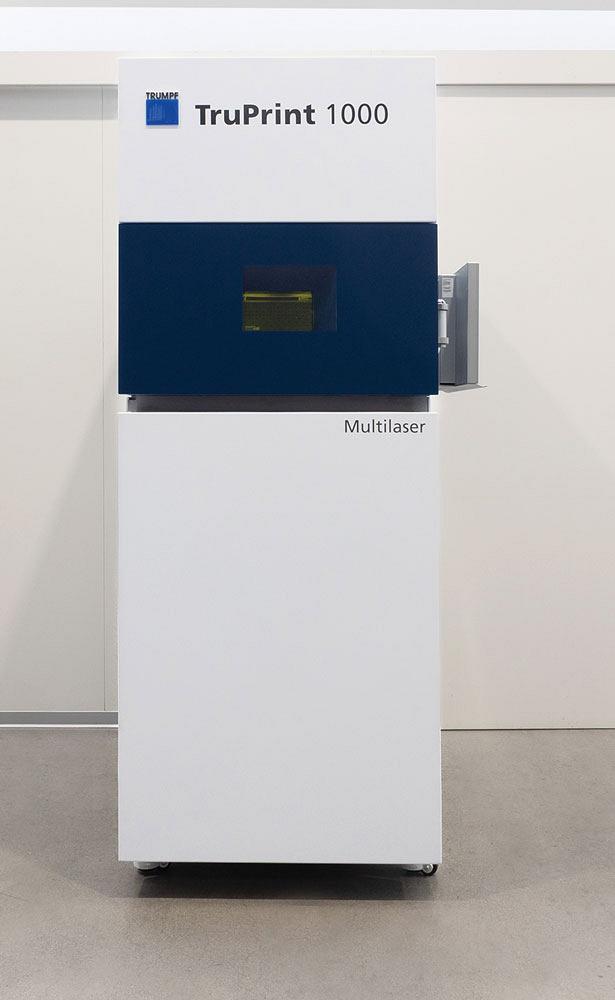 Trumpf First Product TRUMPF TruPrint 1000 additive system designed for dental and medical ...