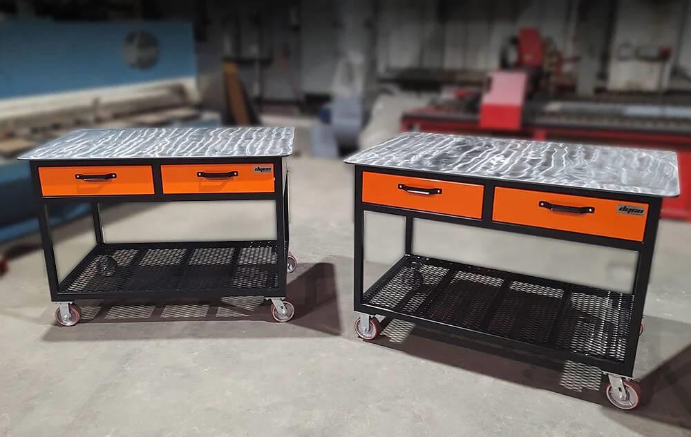 Two- and three-drawer welding carts available in new design
