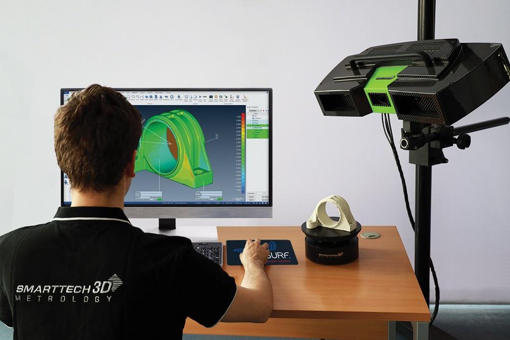 Verisurf，SmartTech3D合作伙伴提供3D扫描系统