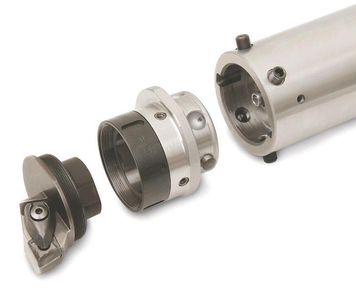 Vibrationdampening tooling line expands to larger diameters