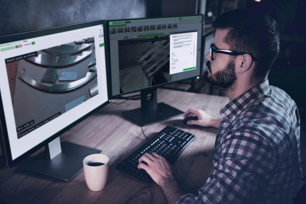 Visual work instructions help improve productivity