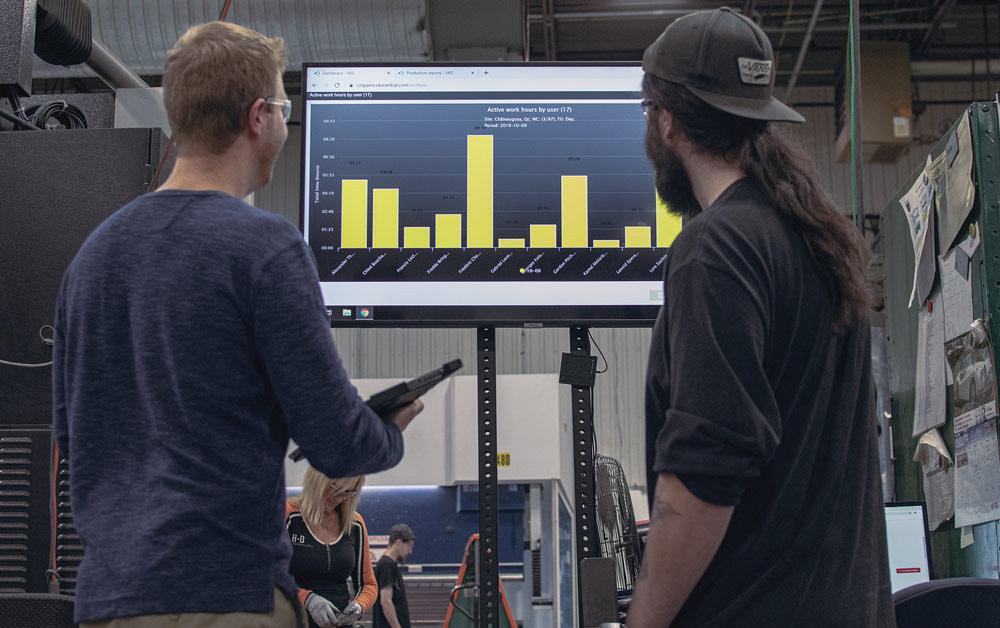 Visual work instructions help improve productivity