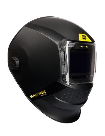 Welding helmet features work light, quick-release lens