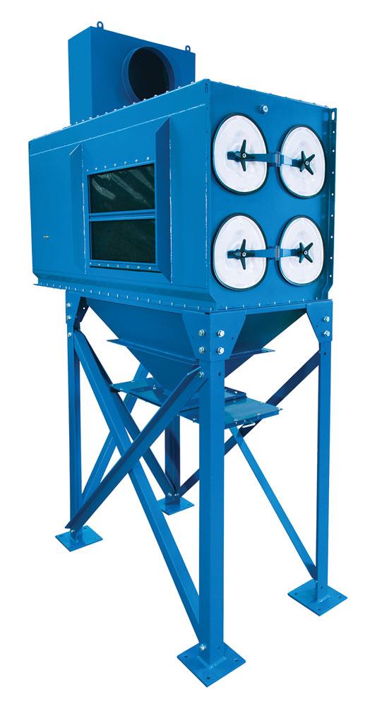 Cartridge dust collector systems