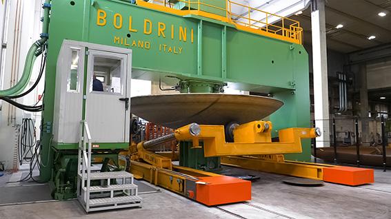 BOLDRINI Hydraulic Dished End Presses - PAO SERIES
