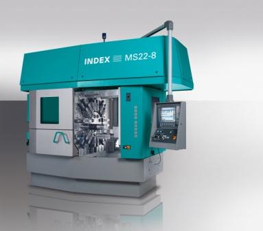 New, modular eight-spindle machine for high speed production