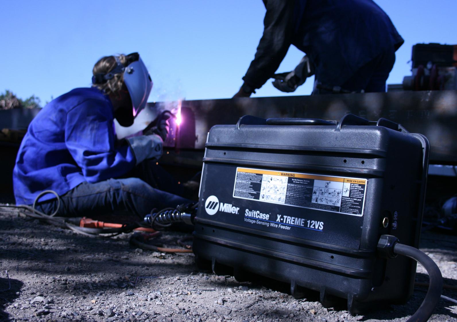 Miller Electric’s new wire feeder for field MIG welding