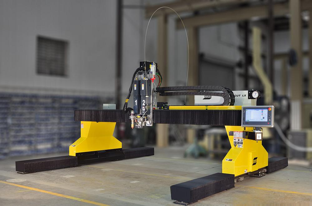 ESAB introduces waterjet CNC shape cutting machine