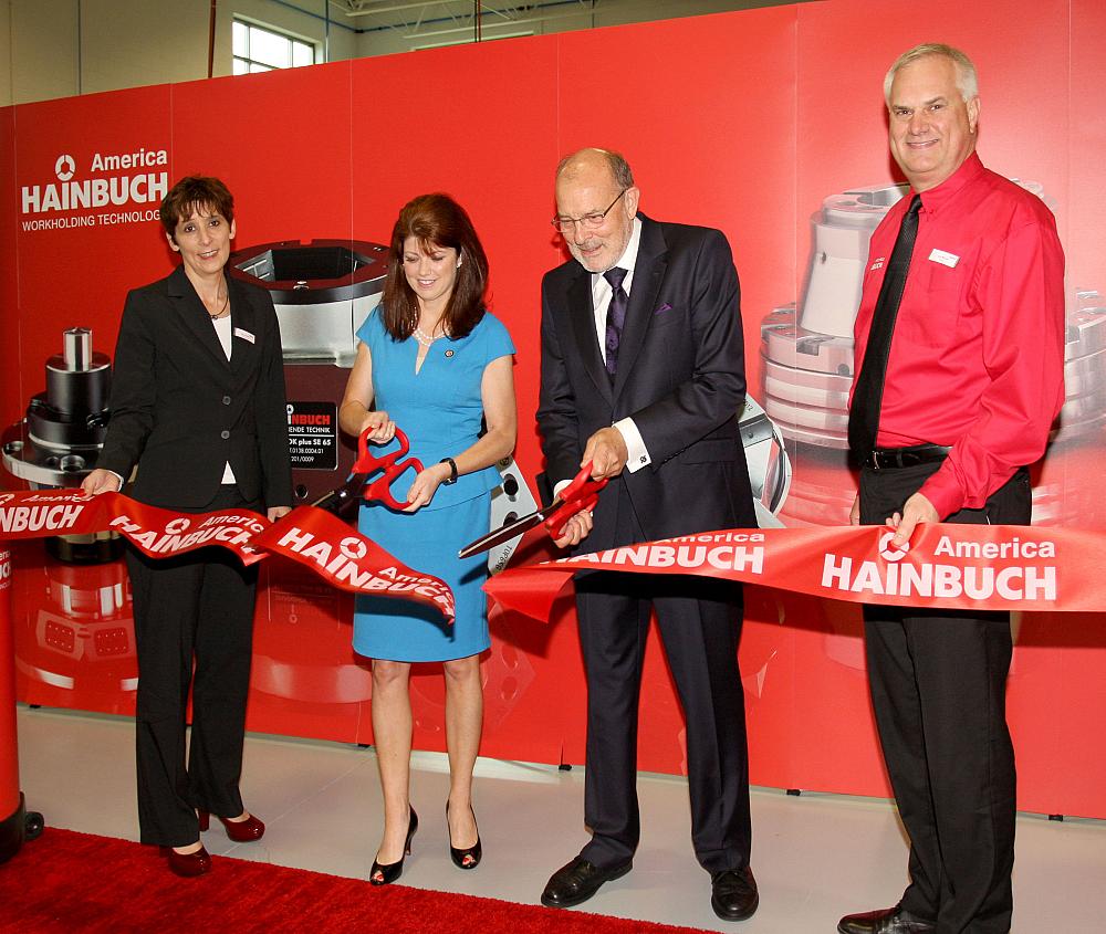 Gerhard Rall HAINBUCH opens new Germantown manufacturing facility