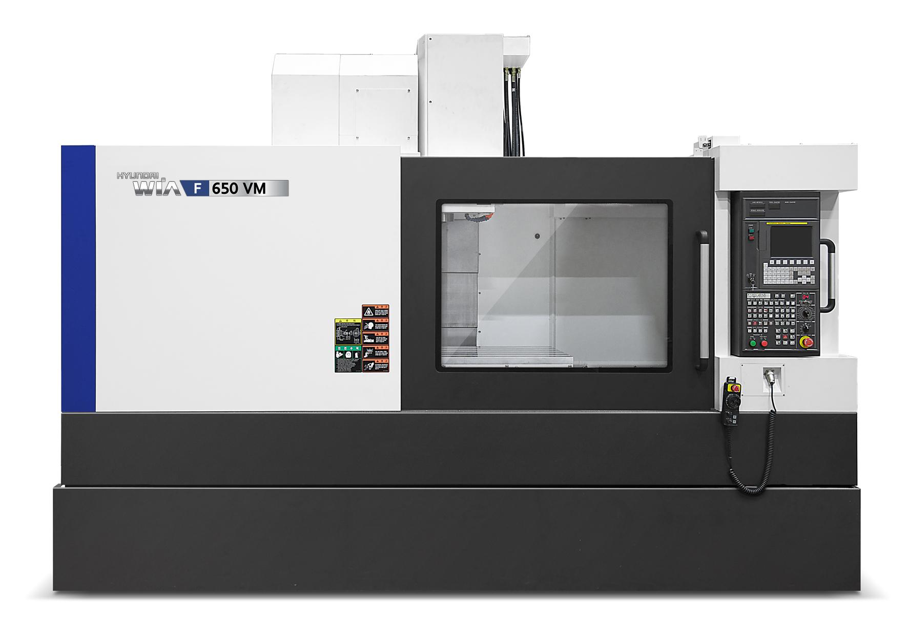 Hyundai Wia's New F650vm Machining Centre