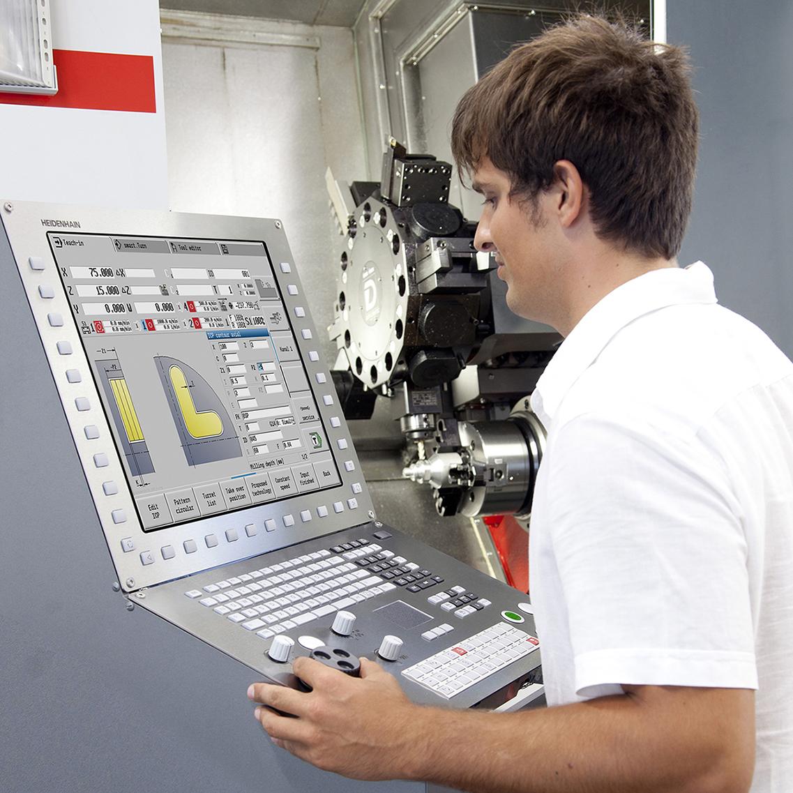 HEIDENHAIN’s lathe control offers new features