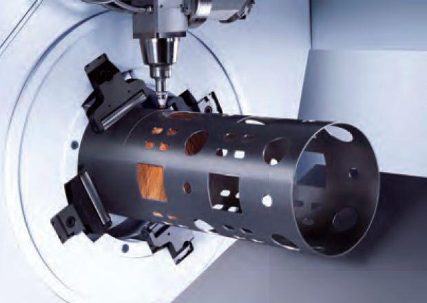Laser tube and pipe
cutting gives you
endless precise
possibilities.
PHOTO COURTESY OF TRUMPF.