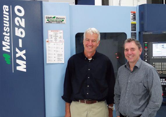 Jim Glover, CEO (left) and Peter Adams, COO of Burloak Technologies Inc.
