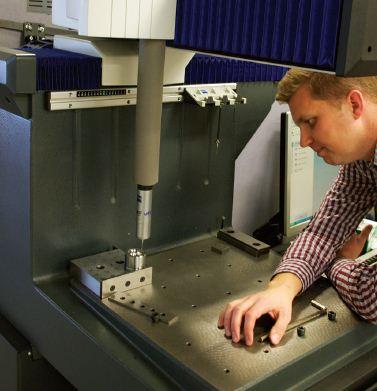 The Zeiss CMM is a
cornerstone of the Rian
Solutions business.