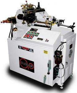 The Glebar
GT-610M is a
compact centerless
grinding system with
an 8-5/8” wide
grinding wheel built
for machine shops.
WWW.GLEBAR.COM