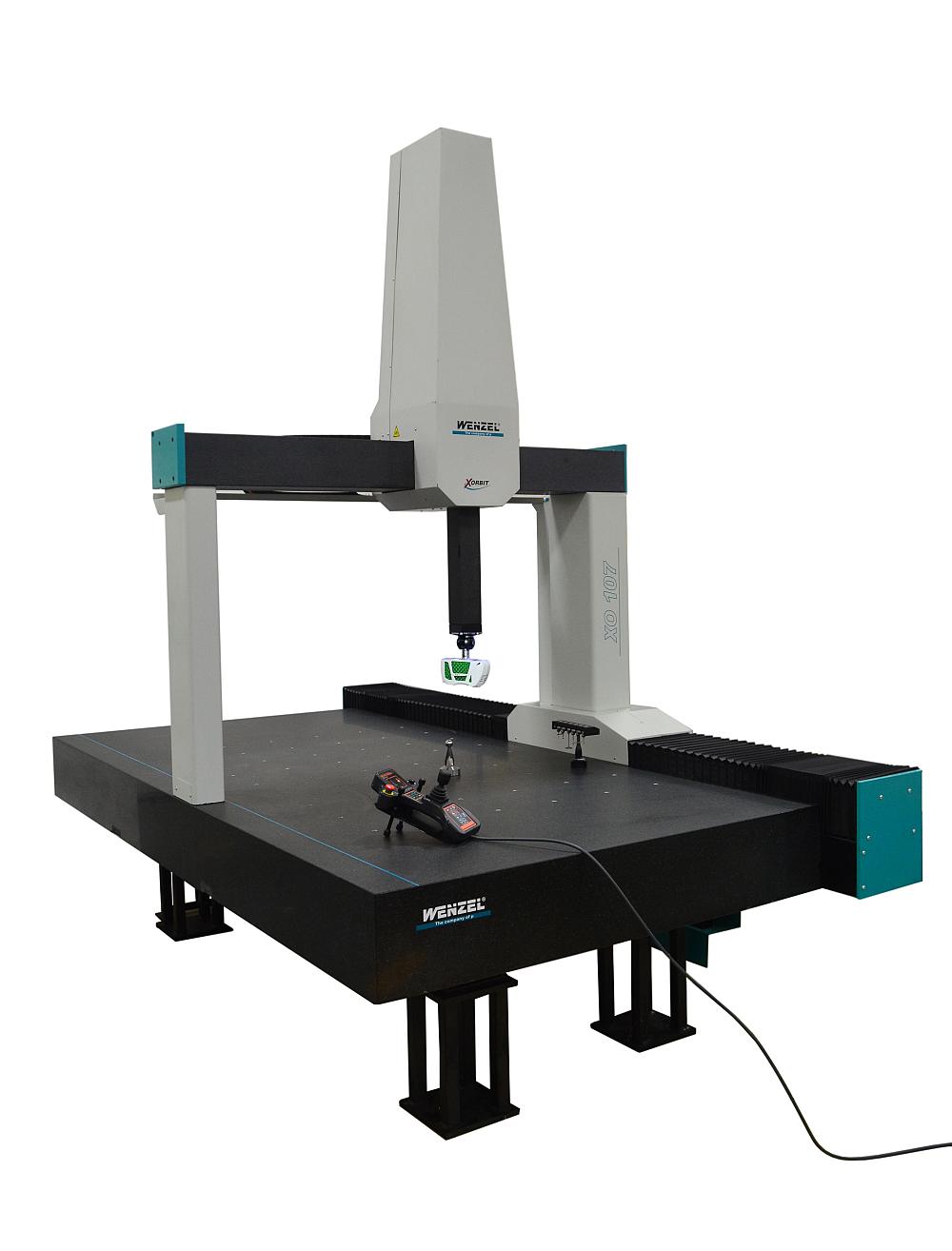 Newly “Repurposed” Wenzel CMM with TouchDMIS and Perceptron ScanR laser scanner added.
