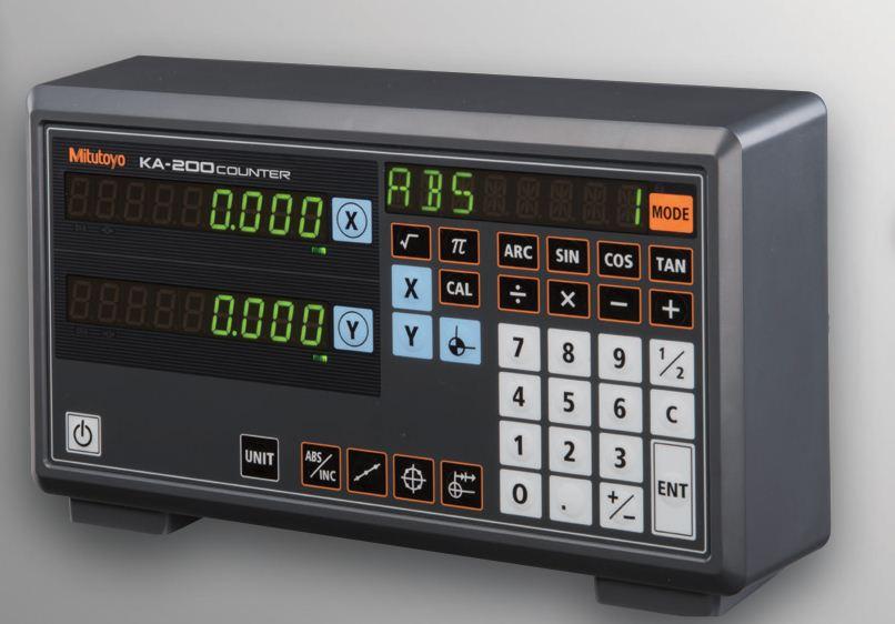 Mitutoyo’s new KA200 Counter for Linear Scales Chart Ka Counter