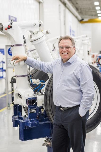 Randy Corey, General Manager North America, Landing Gear, UTC Aerospace Systems (photo: Roger Yip)