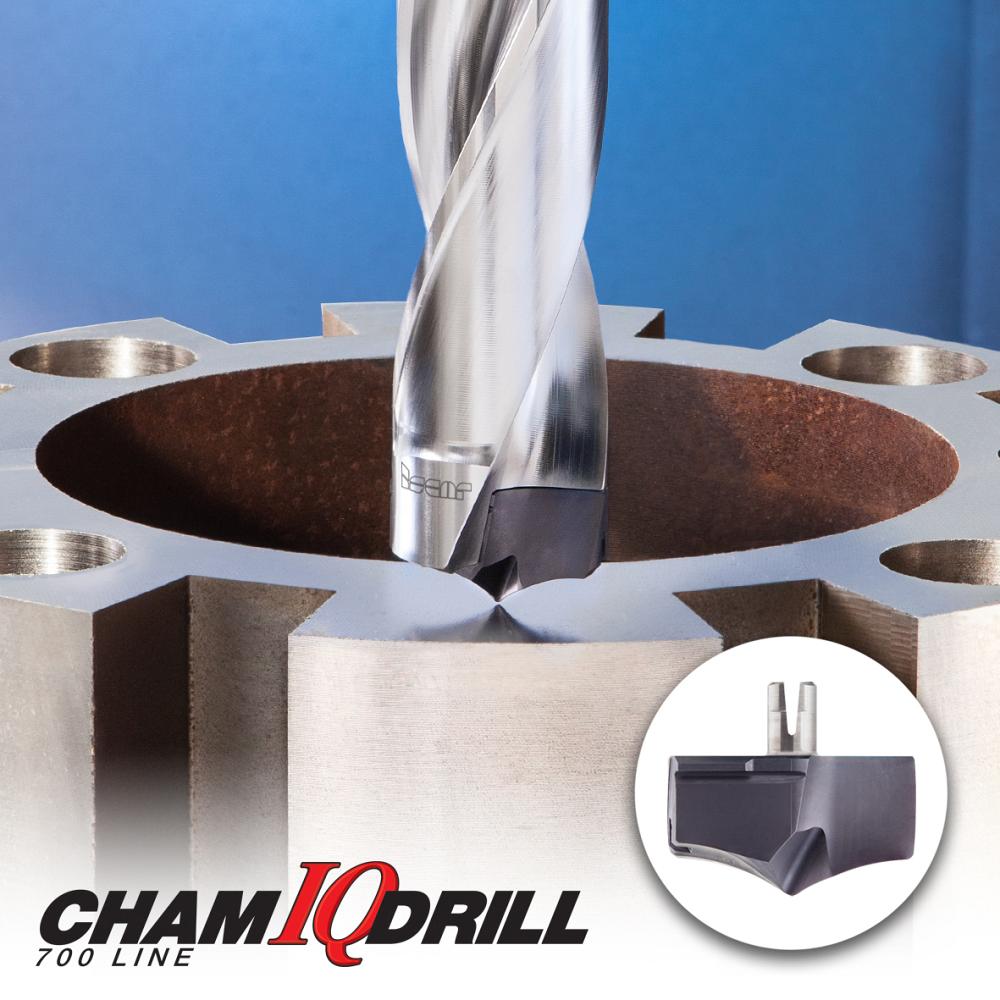 Figure 3—The Cham-IQ-Drill features a
cutting edge design that has a concave,
sharp point geometry.