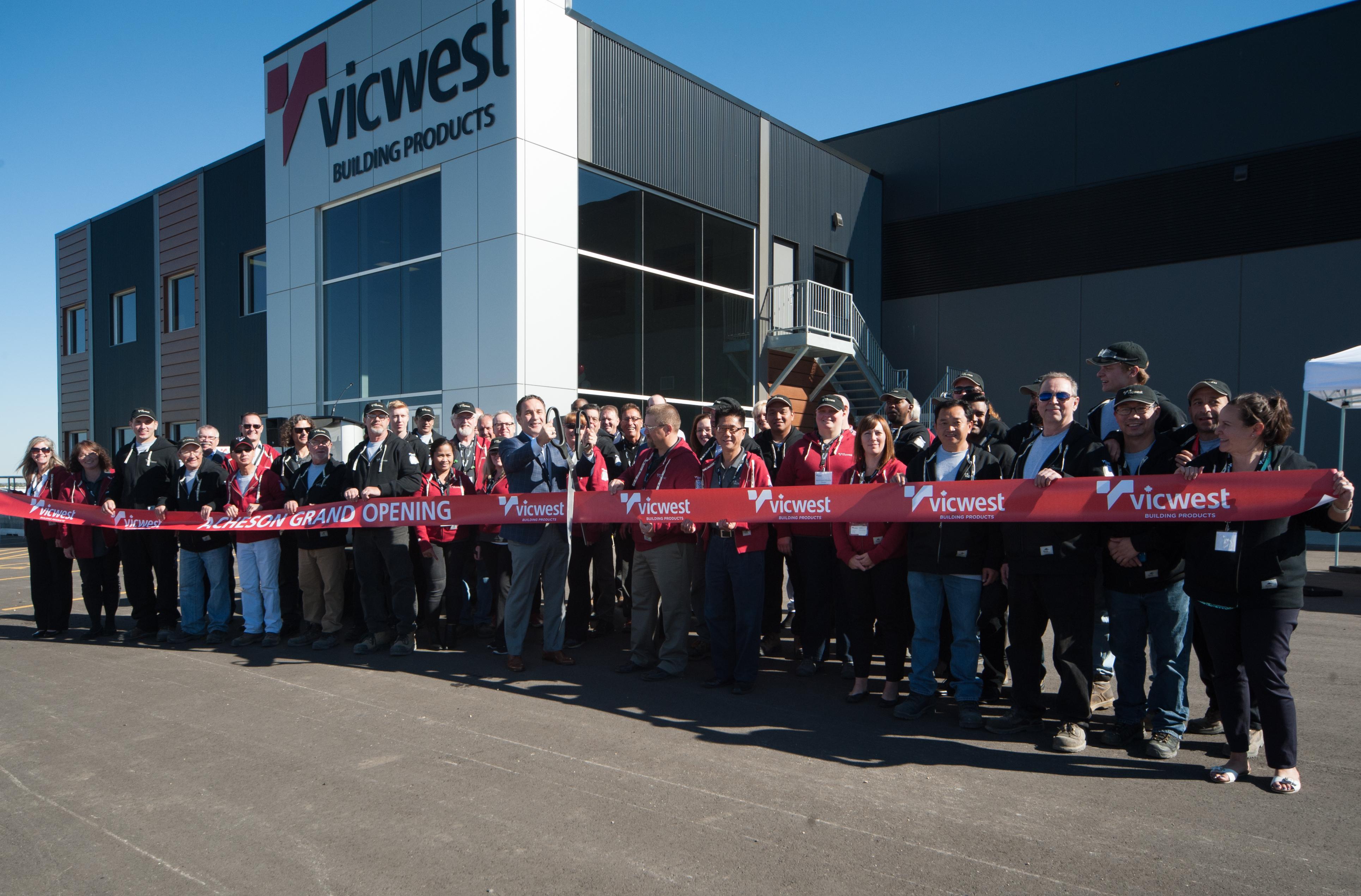 Vicwest launches Edmonton manufacturing facility