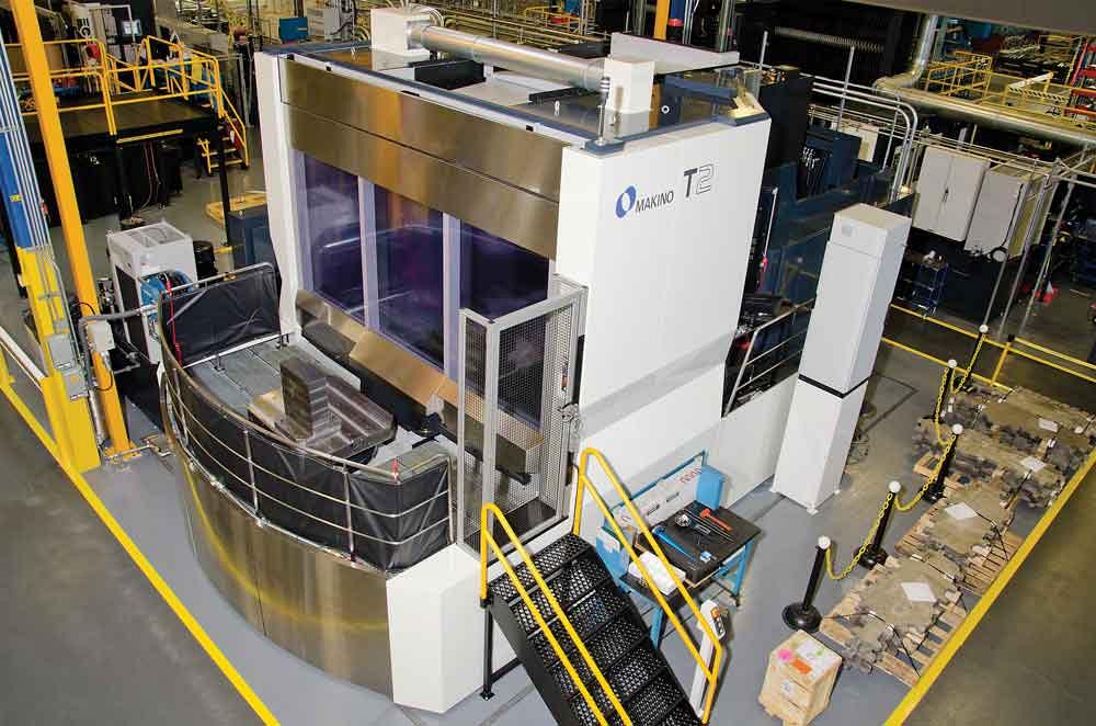 Adding a second Makino T4 and T2 has allowed ATEP Laval to run smaller batches between large runs to reduce the need for available inventory. 