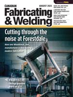 The cover of Canadian Fabricating & Welding